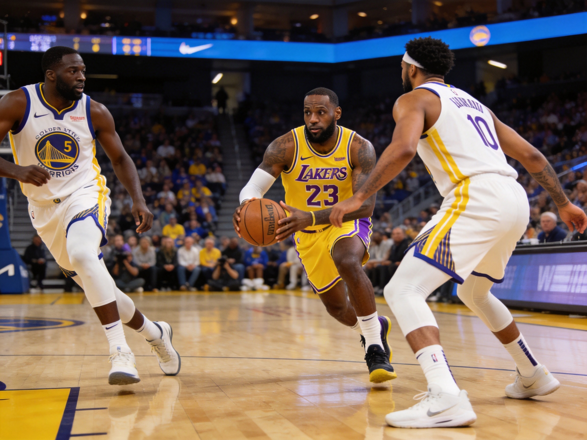 3377体育 NBA 湖人胜勇士